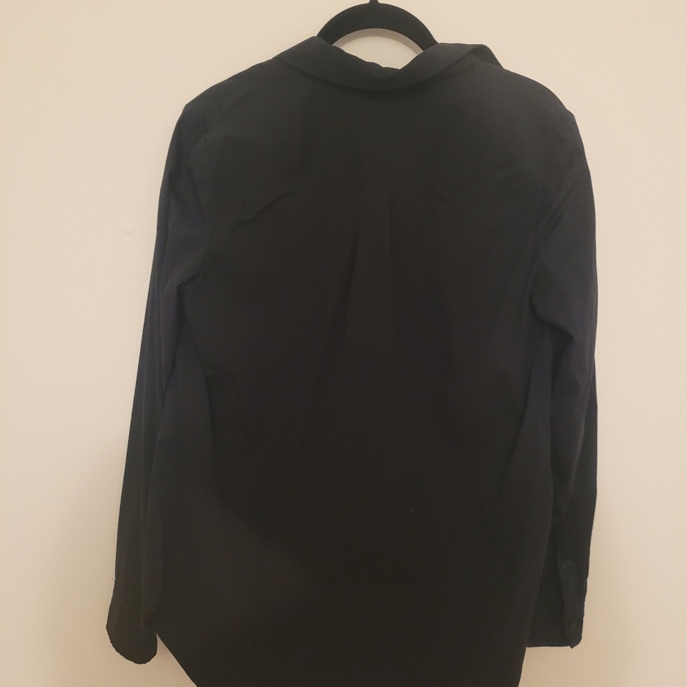 Black Buttondown Oxford Shirt